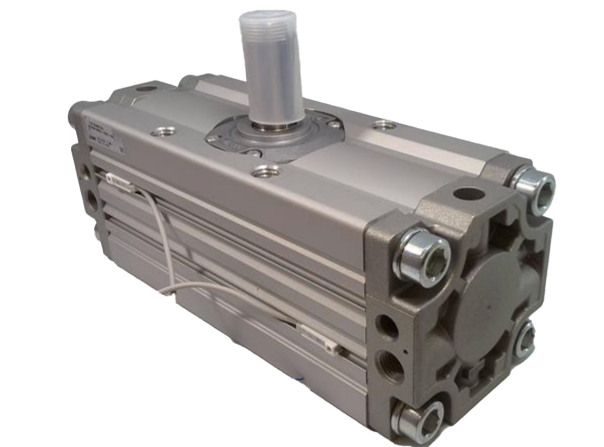 SMC Rotary Actuator CDRA1BS80-190z 80mm bore + 2 M9N position sensors