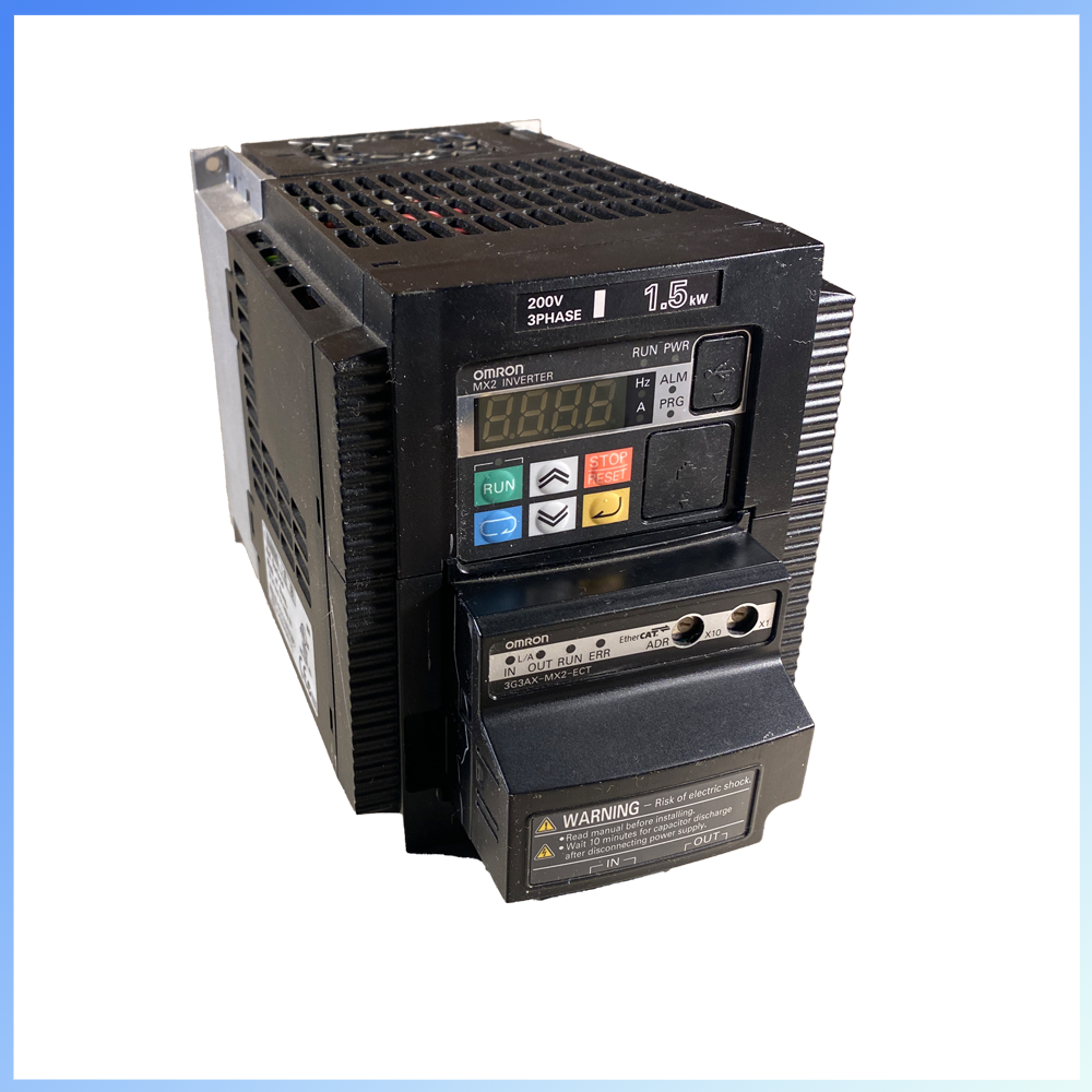 3G3MX2-A2015-V1 1.5Kw inverter + 3G3AX-MX2-ECT communication module