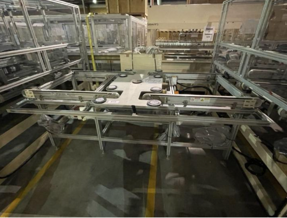 solar panel inspection unit 2x SFA Model 917 Panel Flip-Over + SFA Model 926 Panel Rotator