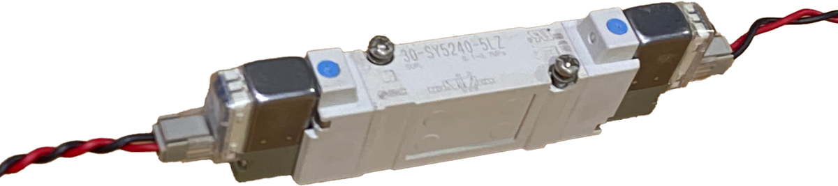 Sy 5000 Solenoid 30-SY5240-5LZ Double acting, 2 plugin coil connectors
