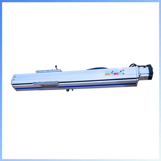 450mm/18" travel linear actuator/positioning table for servo motor, 95mm width (refurbished)