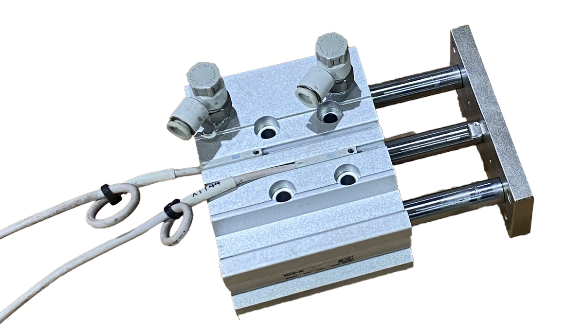 SMC Guided Cylinder MGPL20-30Z-M9N 20mm bore, 30 mm stroke, position sensors, speed controllers